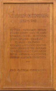 The Roll of Honour Board