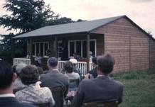 Opening of the new pavilion 1959